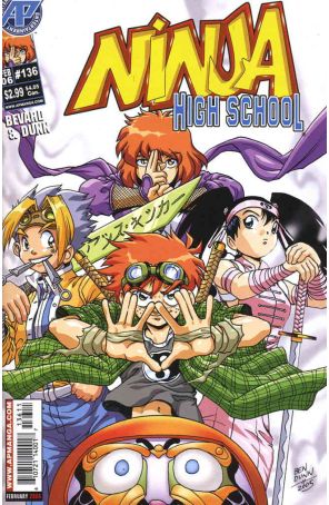Ninja High School 136 published by Antarctic