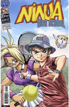 Ninja High School 151 published by Antarctic with cover art by Ben Dunn