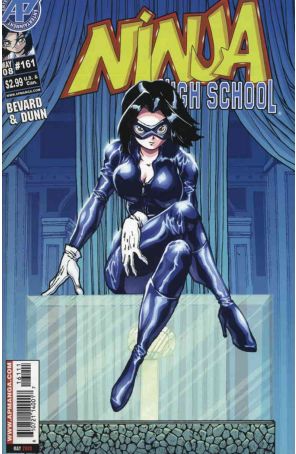 Ninja High School 161 published by Antarctic with cover art by Ben Dunn