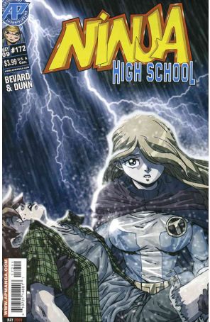 Ninja High School 172 published by Antarctic with cover art by Ben Dunn