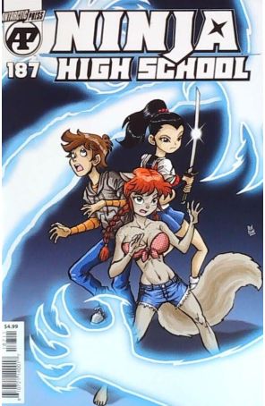 Ninja High School 187 published by Antarctic with cover art by Ben Dunn
