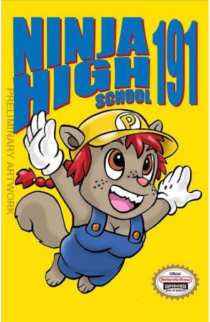 Ninja High School 191 published by Antarctic with cover art by Ben Dunn