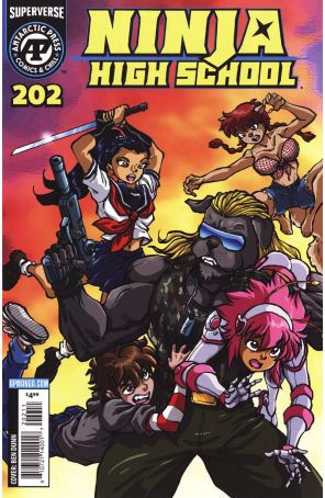 Ninja High School 202 published by Antarctic with cover art by Ben Dunn