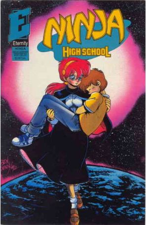 Ninja High School 39 published by Eternity with cover art by Ben Dunn
