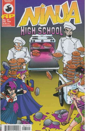 Ninja High School 61 published by Antarctic