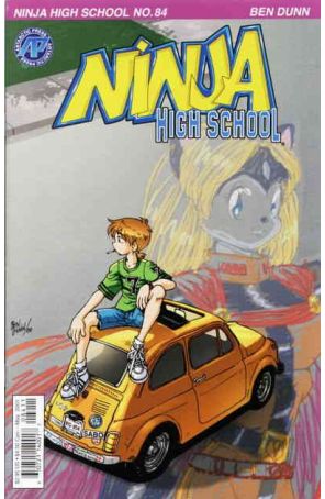 Ninja High School 84 published by Antarctic with cover art by Ben Dunn