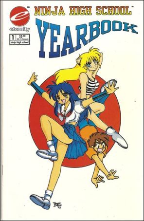 Ninja High School Annual 1 published by Eternity with cover art by Takeshi Suzuki