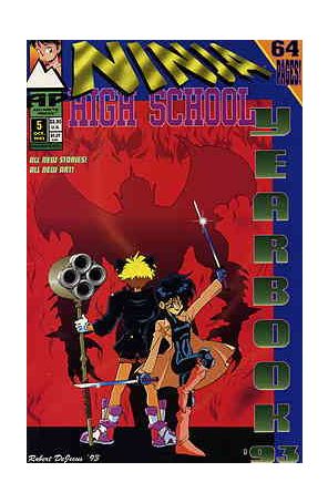 Ninja High School Yearbook 5 published by Antarctic