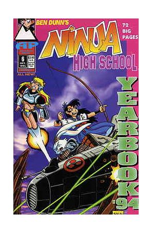 Ninja High School Yearbook 6 published by Antarctic with cover art by Stan Sakai
