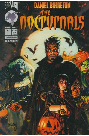 The Nocturnals 1 published by Malibu with cover art by Dan Brereton