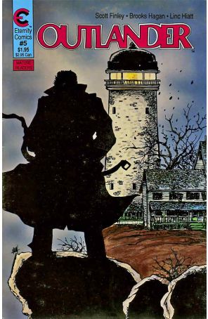 Outlander 5 published by Malibu with cover art by Brooks Hagan