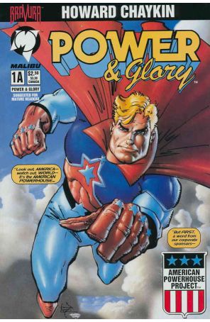 Power And Glory 1A published by Malibu