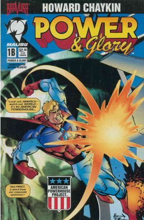 Power And Glory 1B published by Malibu