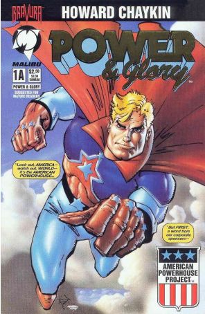 Power And Glory 1C published by Malibu