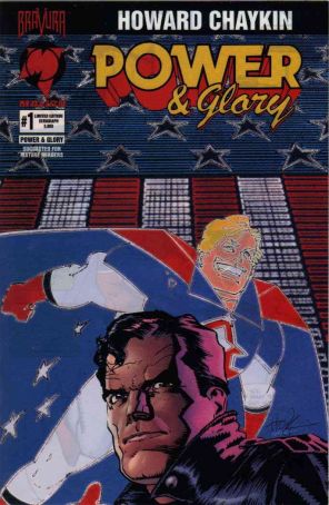 Power And Glory 1LE published by Malibu with cover art by Howard Chaykin
