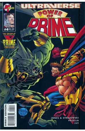 Power of Prime 4 published by Malibu with cover art by Mark Pacella