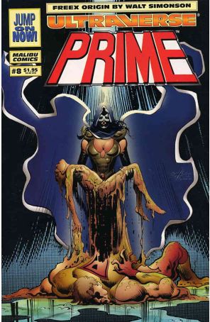 Prime (Vol. 1) 8 published by Malibu with cover art by Norm Breyfogle