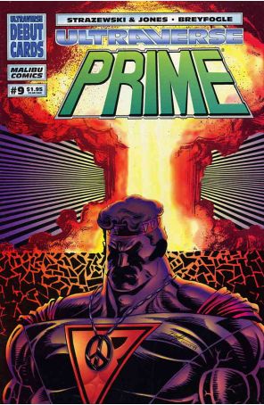 Prime (Vol. 1) 9 published by Malibu with cover art by Norm Breyfogle