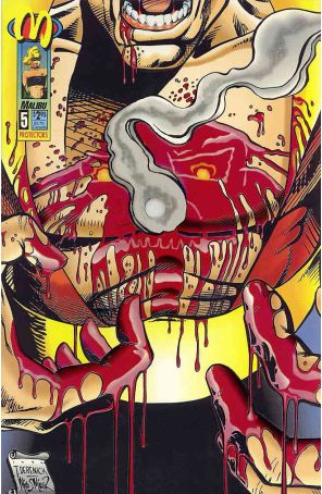 Protectors (Malibu) 5B published by Malibu with cover art by Tom Derenick and Mike S. Miller