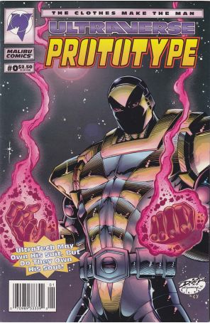 Prototype 0 (Newsstand) published by Malibu with cover art by Darick Robertson