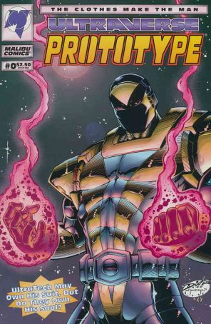 Prototype 0 published by Malibu with cover art by Darick Robertson