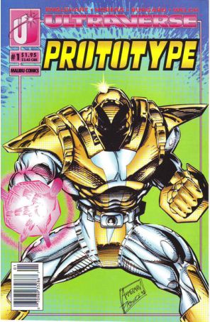 Prototype 1 (Newsstand) published by Malibu with cover art by David Ammerman
