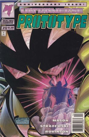 Prototype 12 (Newsstand) published by Malibu with cover art by Roger Robinson