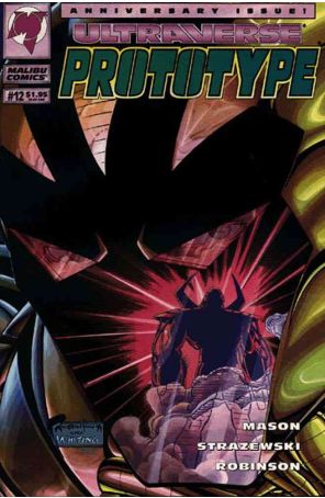 Prototype 12 published by Malibu with cover art by Roger Robinson