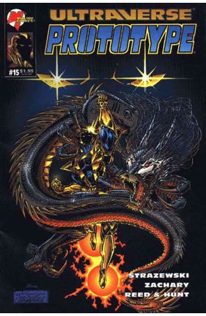 Prototype 15 published by Malibu with cover art by Roger Robinson