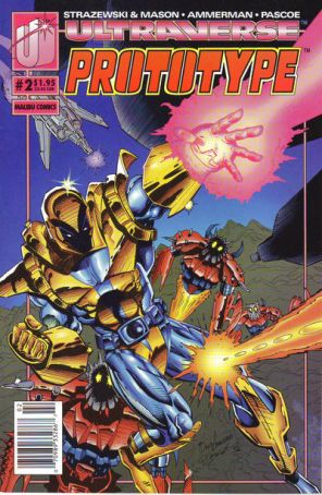 Prototype 2 (Newsstand) published by Malibu with cover art by David Ammerman