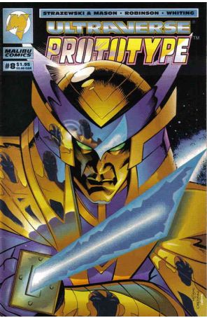 Prototype 8 published by Malibu with cover art by David Williams