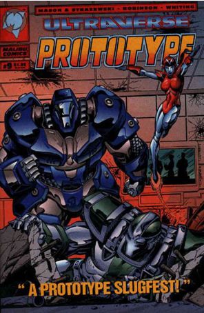 Prototype 9 published by Malibu with cover art by Aaron Lopresti