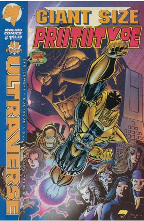 Prototype Giant-Size 1 published by Malibu with cover art by Roger Robinson