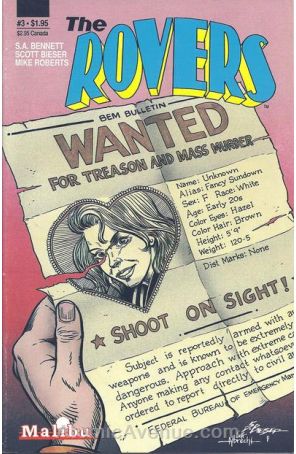 The Rovers 3 published by Malibu