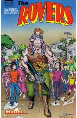 The Rovers 5 published by Malibu
