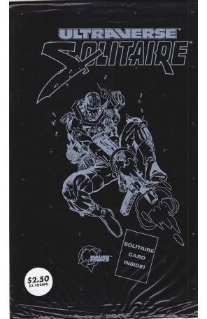 Solitaire 1 (with card) published by Malibu with cover art by Jeff Johnson
