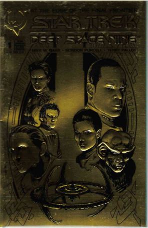 Star Trek: Deep Space Nine (Malibu) 1D published by Malibu with cover art by Jerome Moore