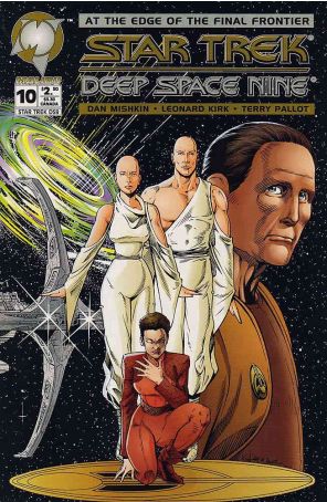 Star Trek: Deep Space Nine (Malibu) 10 published by Malibu with cover art by Leonard Kirk