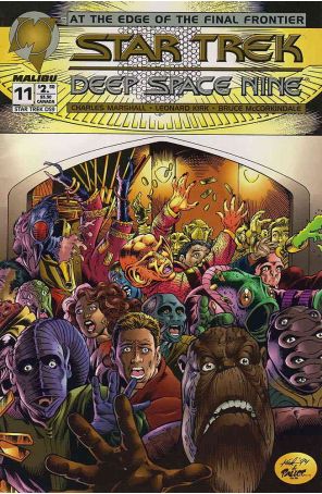 Star Trek: Deep Space Nine (Malibu) 11 published by Malibu with cover art by Leonard Kirk