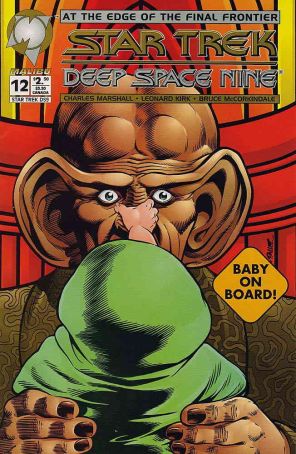 Star Trek: Deep Space Nine (Malibu) 12 published by Malibu with cover art by Leonard Kirk