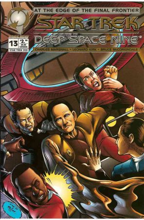 Star Trek: Deep Space Nine (Malibu) 13 published by Malibu with cover art by Leonard Kirk