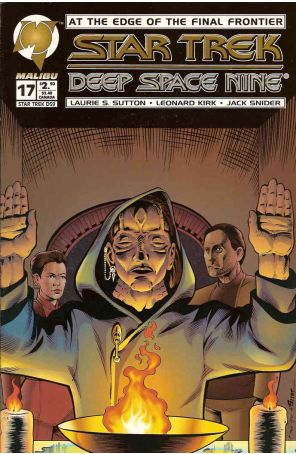 Star Trek: Deep Space Nine (Malibu) 17 published by Malibu with cover art by Leonard Kirk
