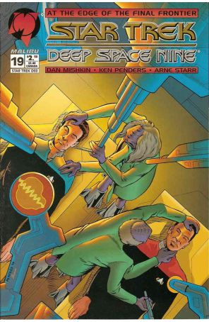 Star Trek: Deep Space Nine (Malibu) 19 published by Malibu with cover art by Ken Penders