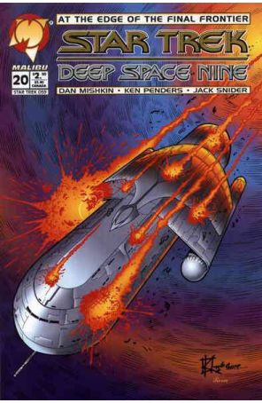 Star Trek: Deep Space Nine (Malibu) 20 published by Malibu with cover art by Leonard Kirk