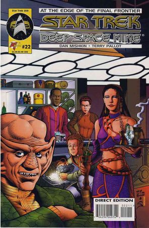 Star Trek: Deep Space Nine (Malibu) 22 published by Malibu with cover art by Leonard Kirk
