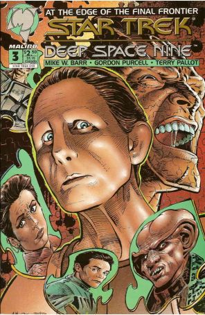 Star Trek: Deep Space Nine (Malibu) 3 published by Malibu with cover art by Jerome Moore