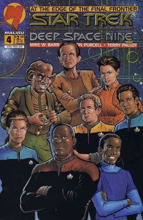 Star Trek: Deep Space Nine (Malibu) 4 published by Malibu
