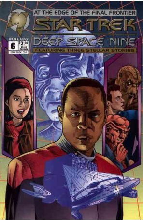 Star Trek: Deep Space Nine (Malibu) 6 published by Malibu with cover art by Jerome Moore