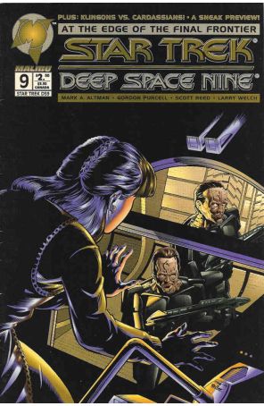 Star Trek: Deep Space Nine (Malibu) 9 published by Malibu with cover art by Leonard Kirk