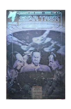 Star Trek: Deep Space Nine Hearts and Minds 1A published by Malibu with cover art by Rob Davis